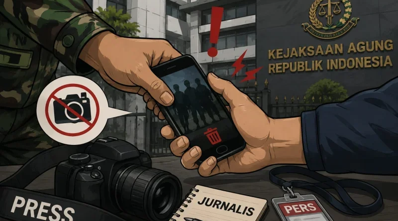 AJI dan LBH Pers Desak Panglima TNI Usut Kasus Intimidasi Jurnalis di Kantor Kejagung